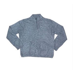 Calvin Klein Marled Quarter Zip Sweater